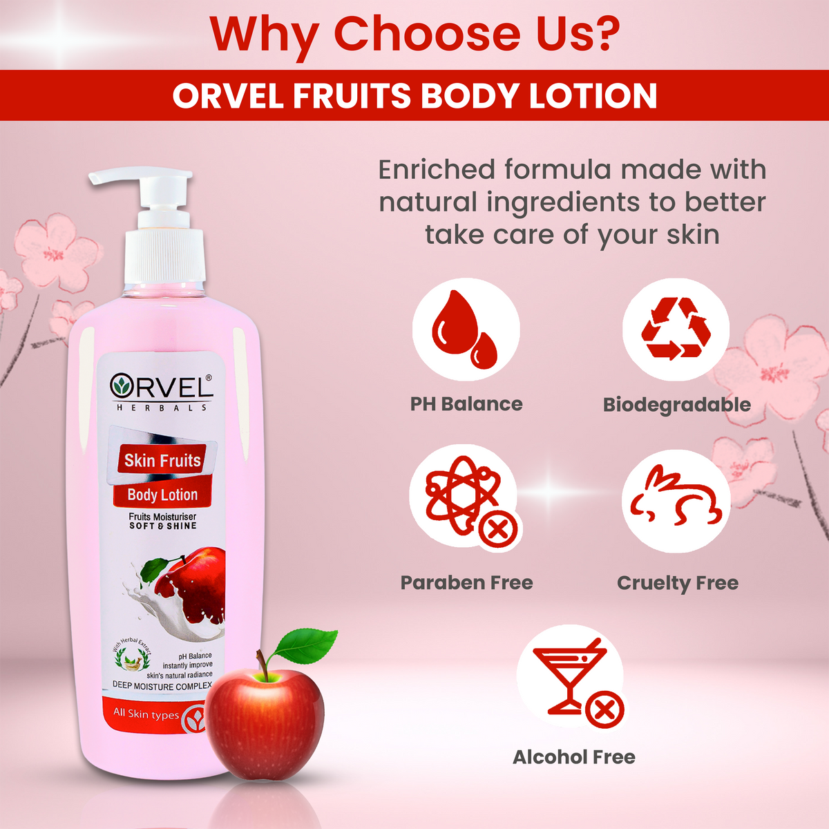 Fruits Body Lotion (500ml)