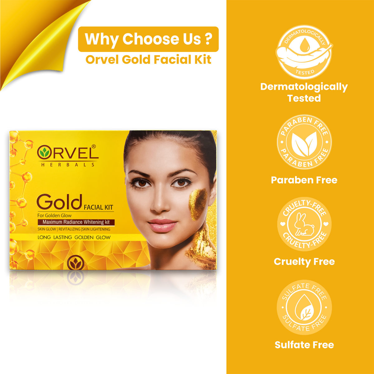 Gold Facial Kit (410ml)