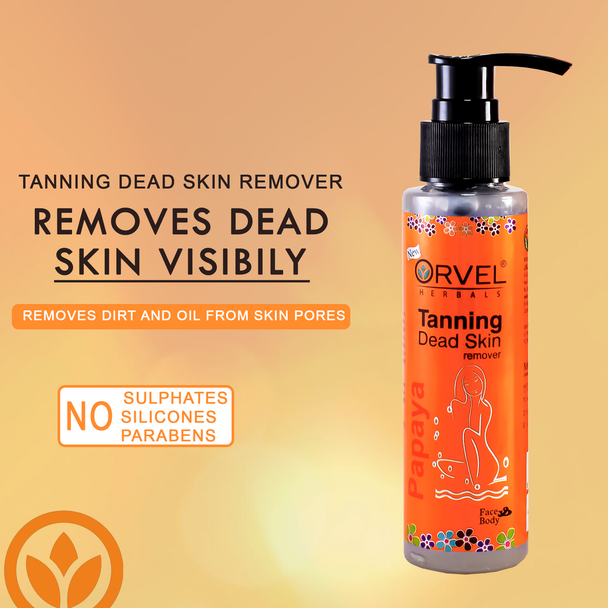Papaya Tanning & Dead Skin Remover (100ml)