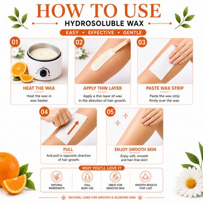 De-Tan Hydro Soluble Wax (800ml)