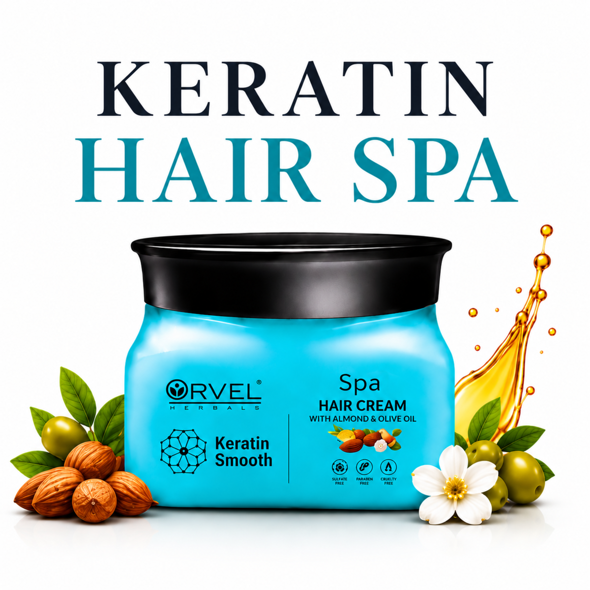 Keratin Hair Spa (500ml)