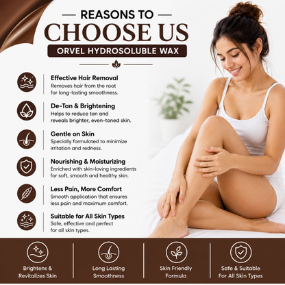 Chocolate Hydro Soluble Wax (800ml)