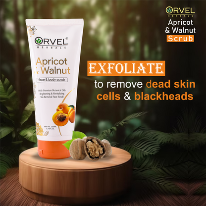 Apricot & Walnut Scrub (200ml)