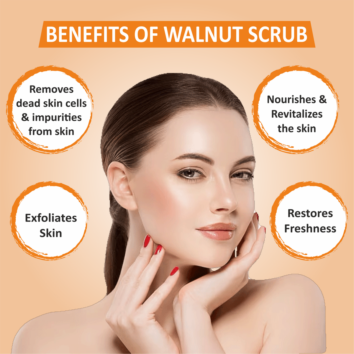 Apricot & Walnut Scrub (200ml)