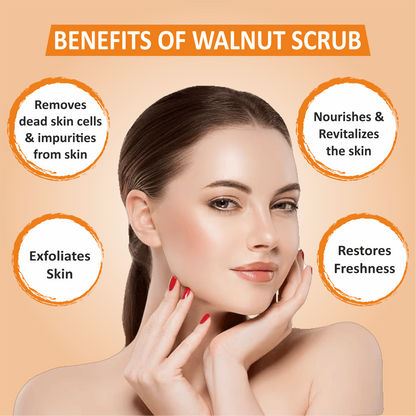 Apricot & Walnut Scrub (200ml)