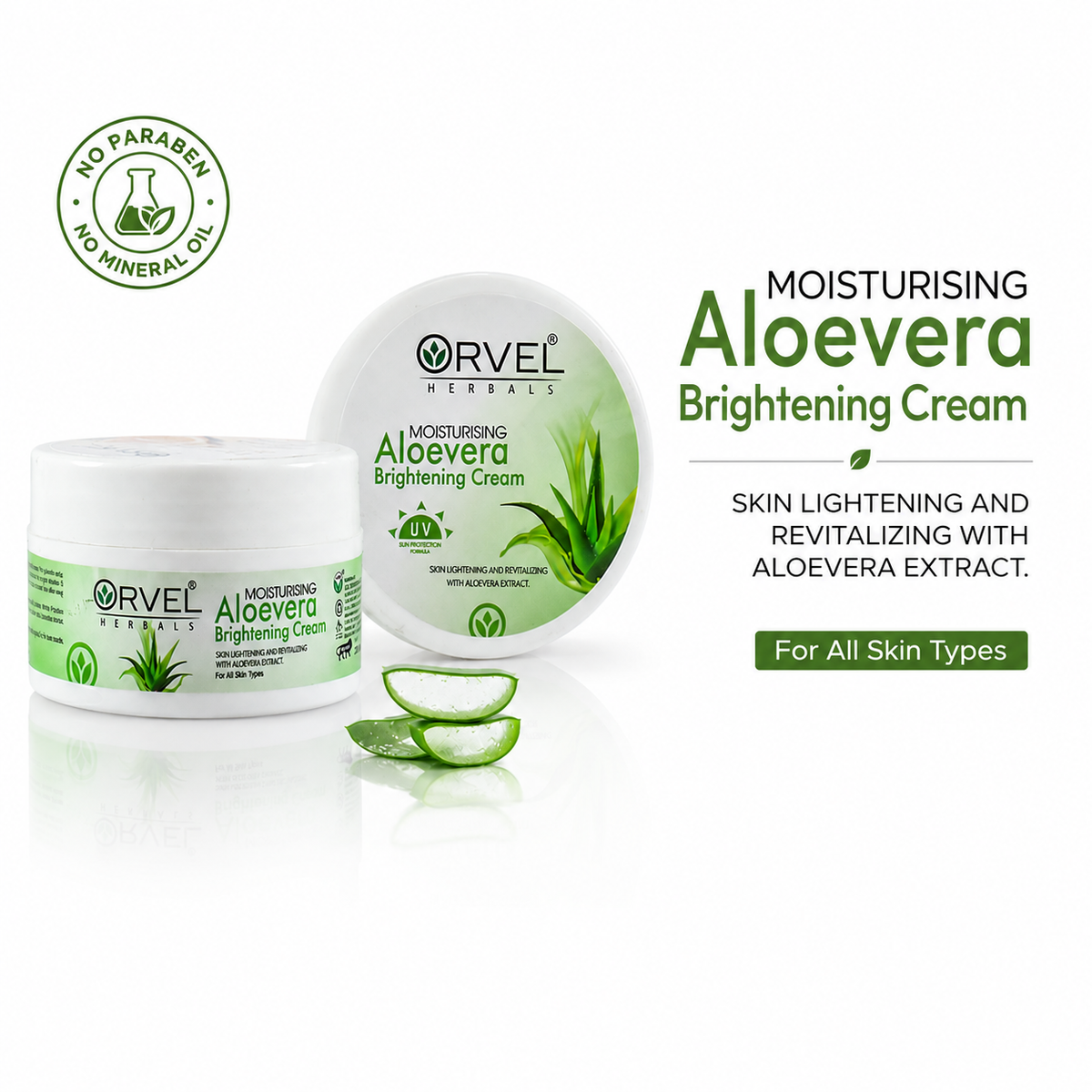 Moisturising Aloevera Brightening Cream