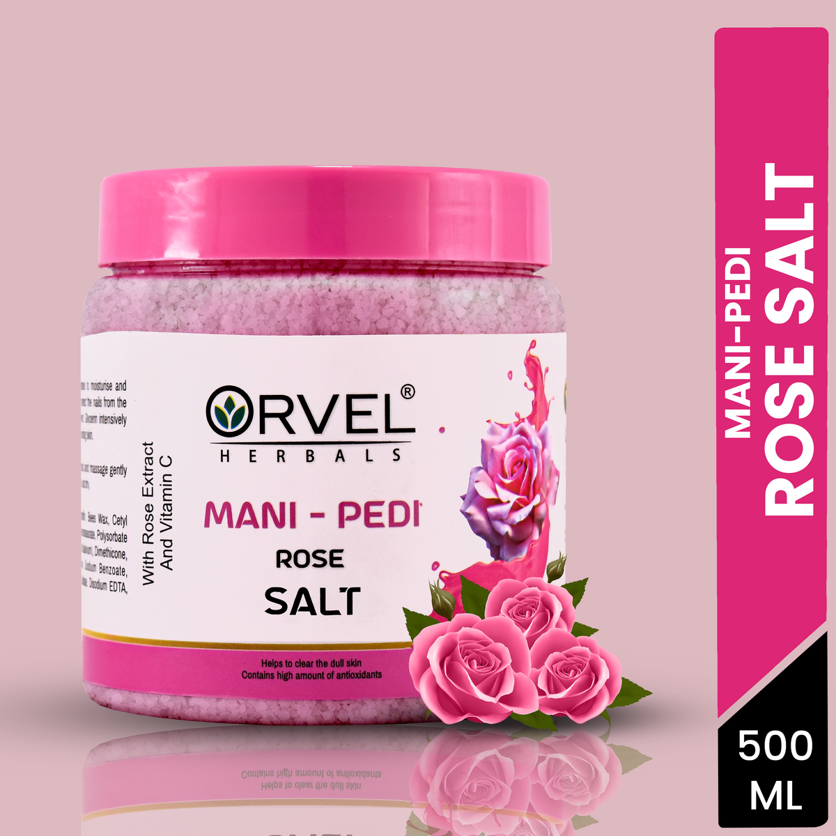 Mani-Pedi Rose Salt