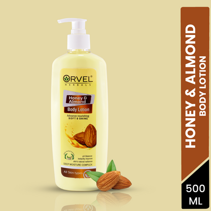 Honey & Almond Body Lotion (500ml)