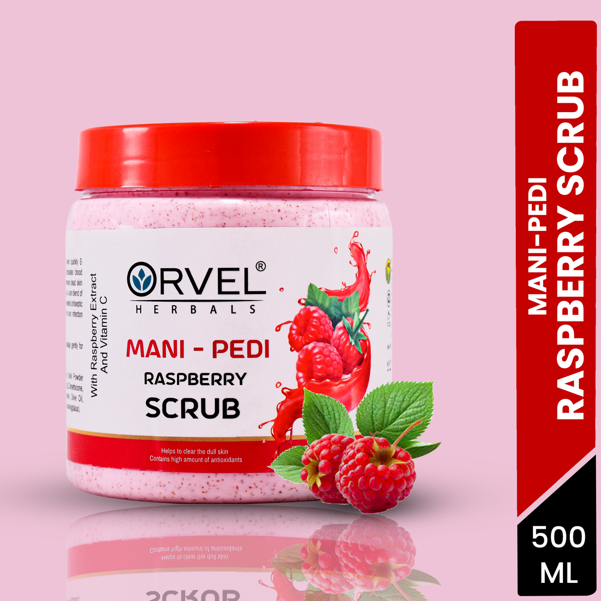 Mani-Pedi Raspberry Scrub