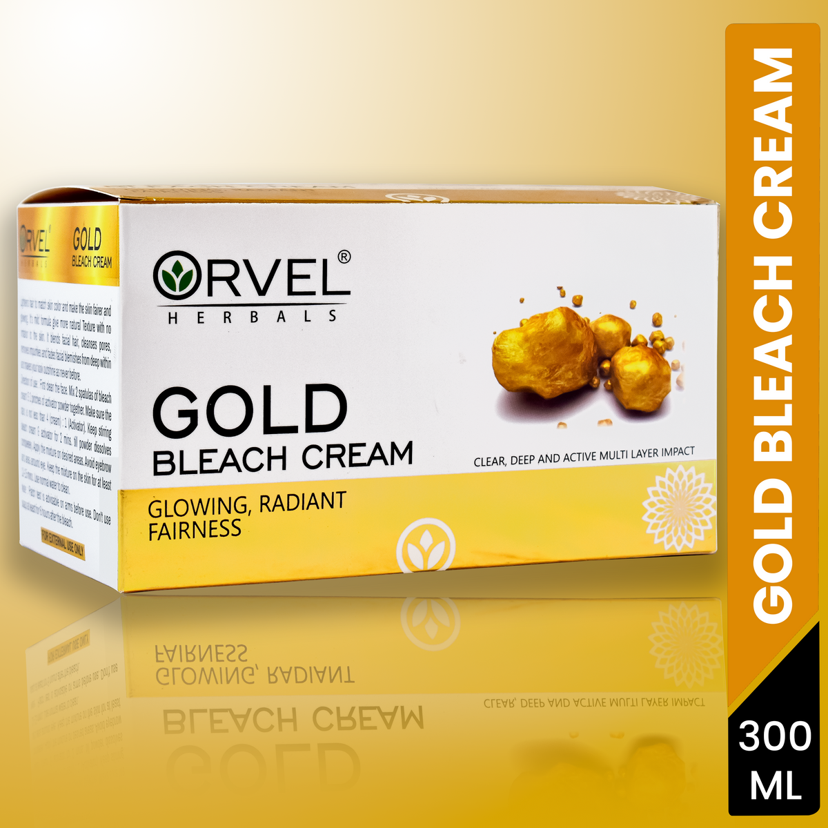 Gold Bleach Cream (300ml)