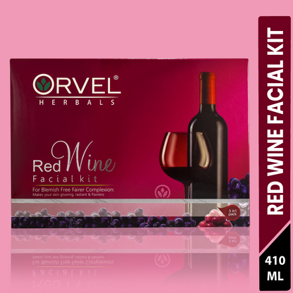 Red Wine Facial Kit (410ml)