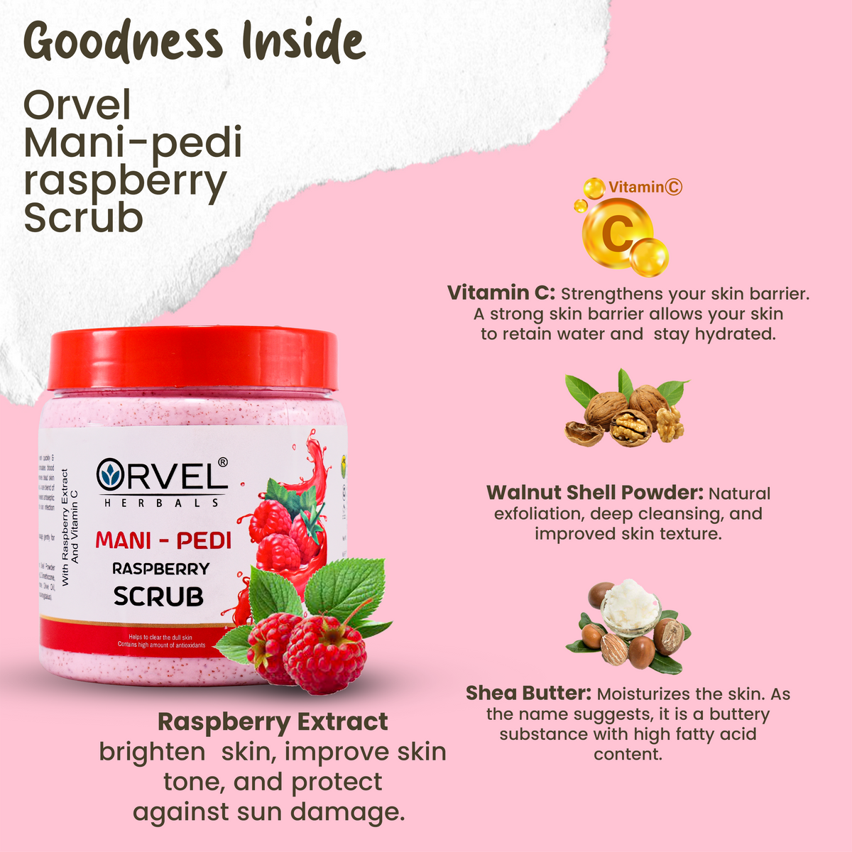 Mani-Pedi Raspberry Scrub