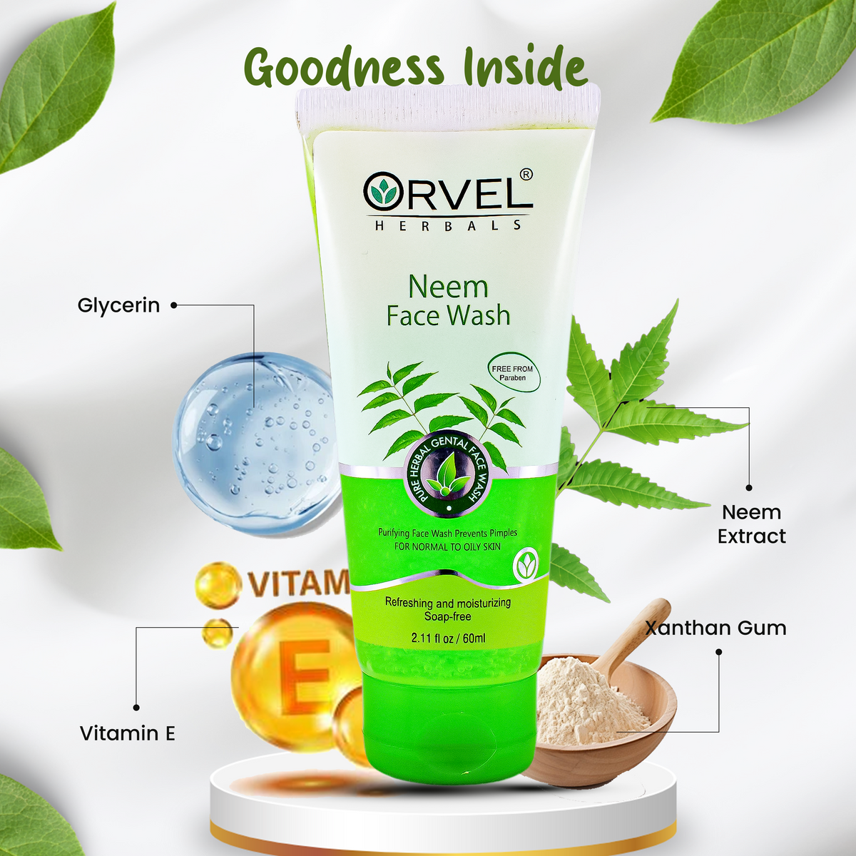 Neem Face Wash (60ml)