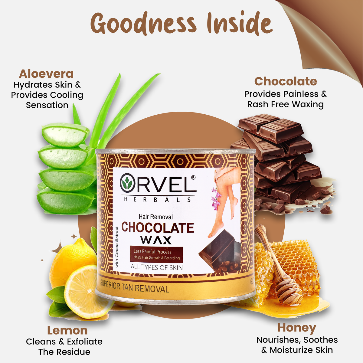 Chocolate Wax (600ml)