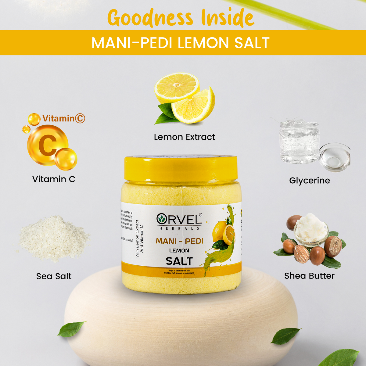 Mani-Pedi Lemon Salt