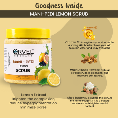 Mani-Pedi Lemon Scrub