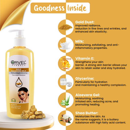 Gold Cleansing Milk (500ml)