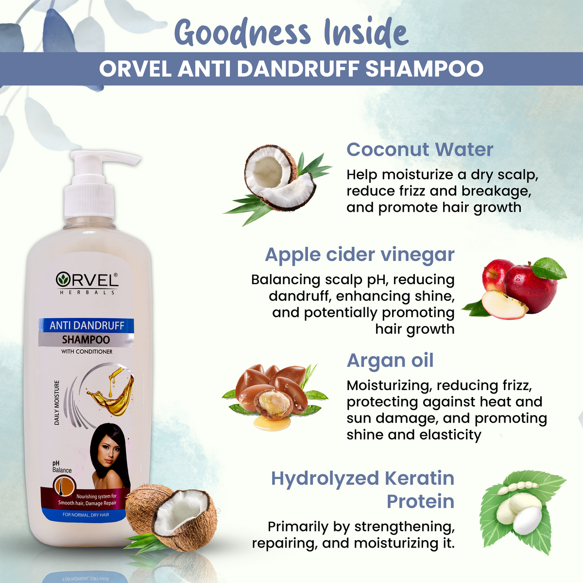 Anti Dandruff Shampoo (500ml)