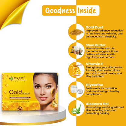 Gold Facial Kit (410ml)