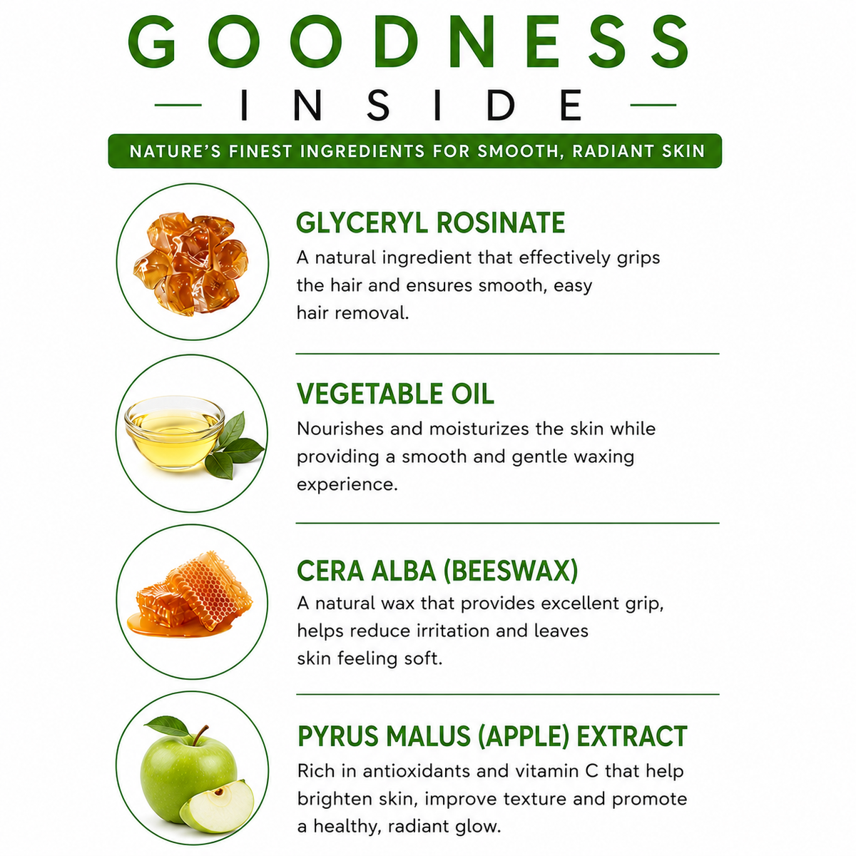 Green Apple Liposoluable Wax