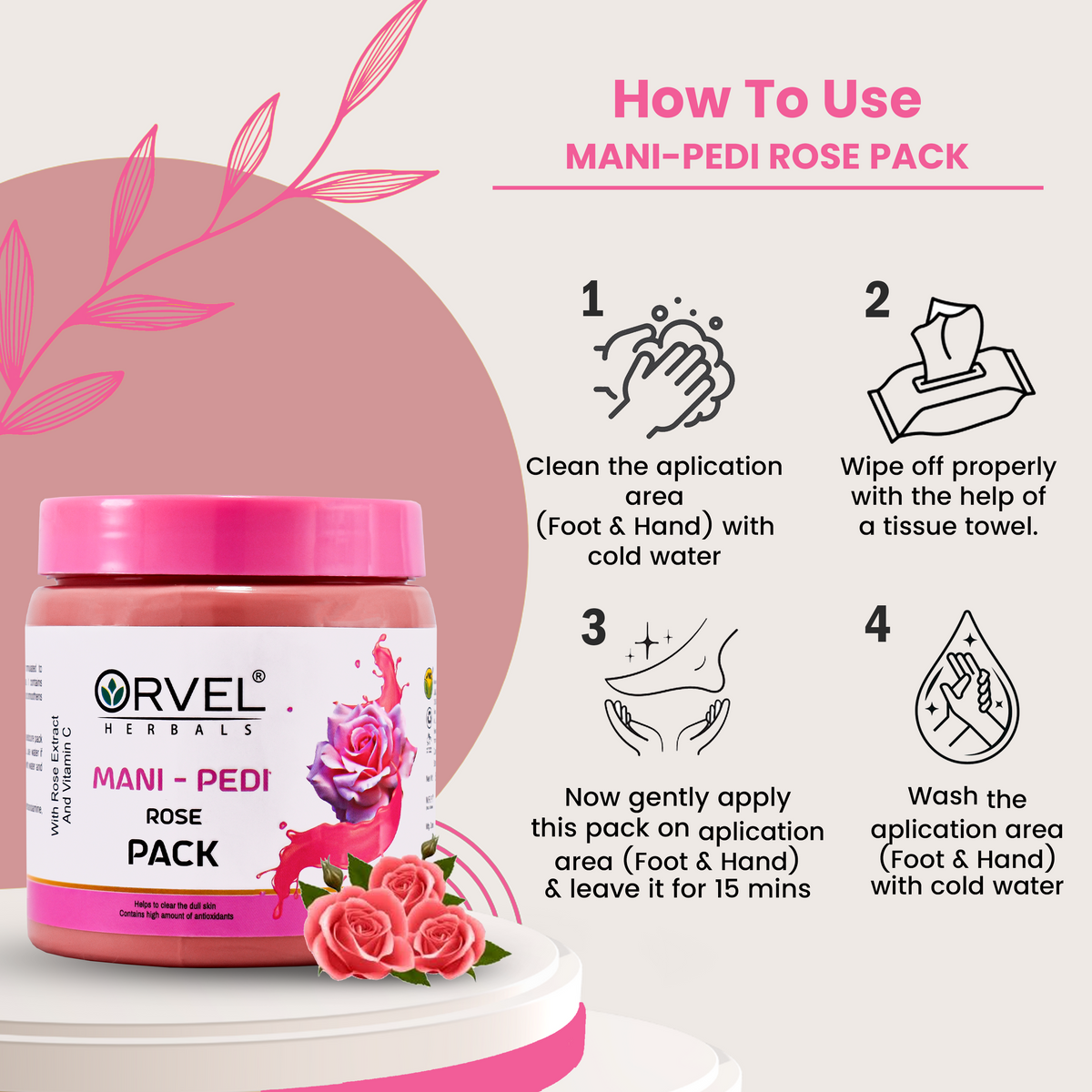 Mani-Pedi Rose Pack