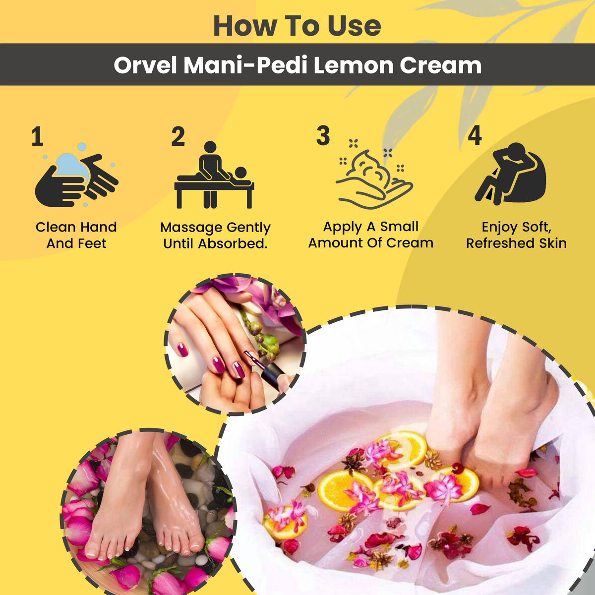 Mani-Pedi Lemon Cream