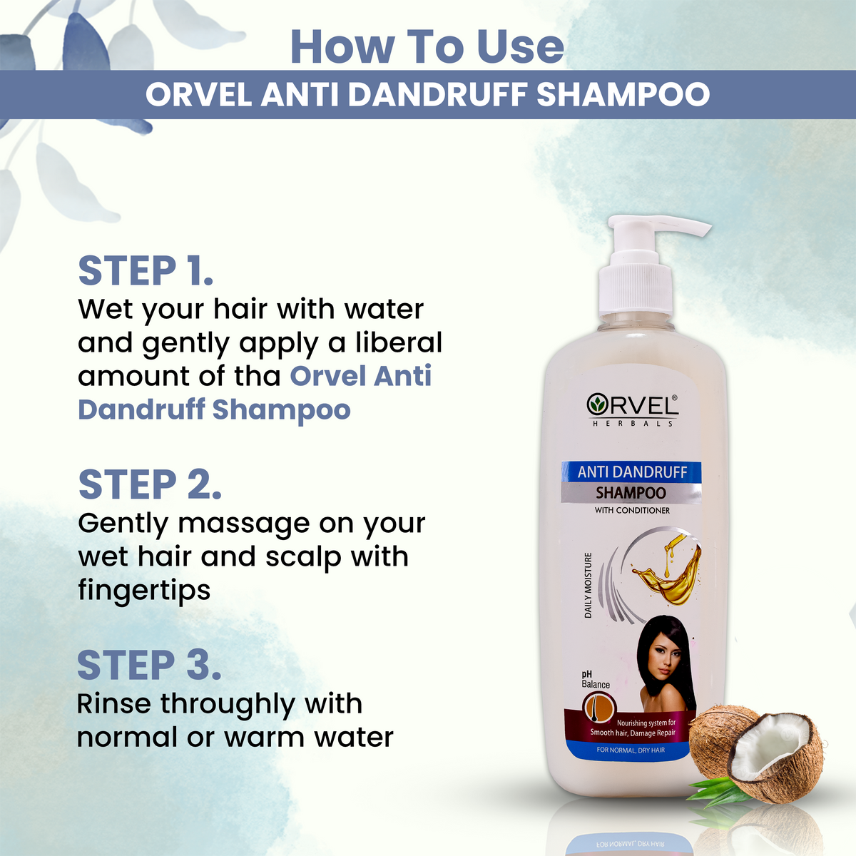 Anti Dandruff Shampoo (500ml)