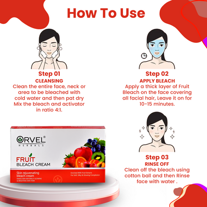 Fruit Bleach Cream (300ml)