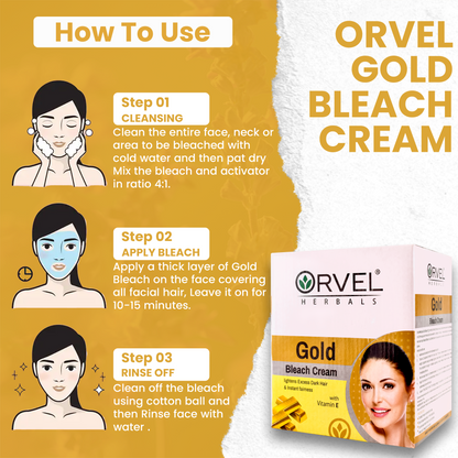 Gold Bleach Cream (1,000ml)