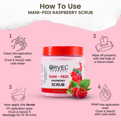 Mani-Pedi Raspberry Scrub