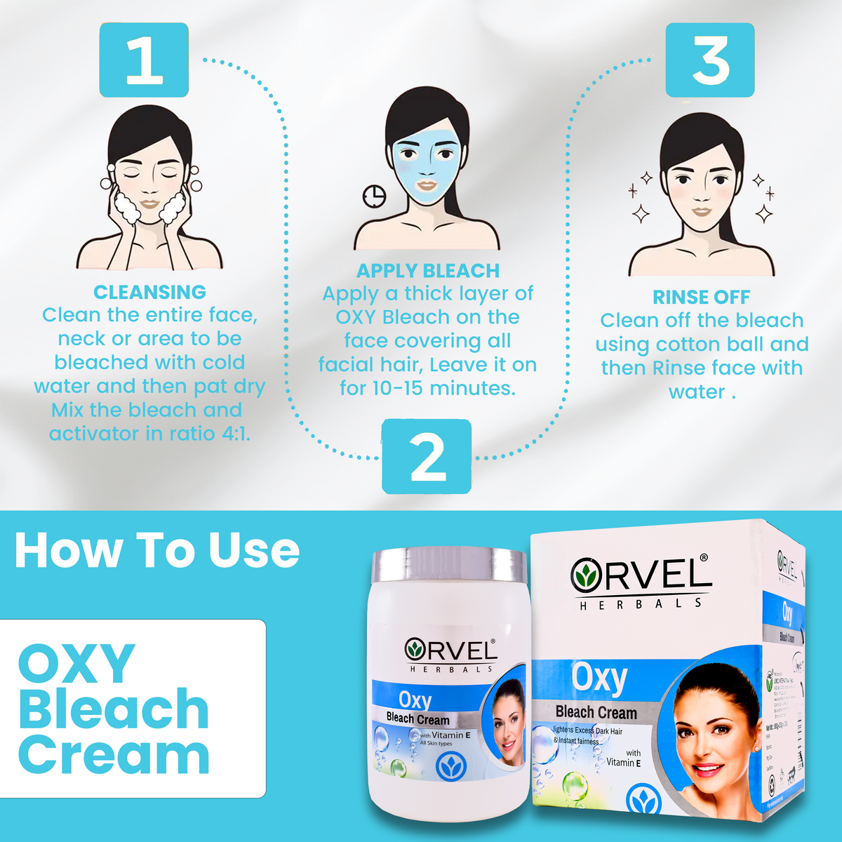 Oxy Bleach Cream (1,000ml)