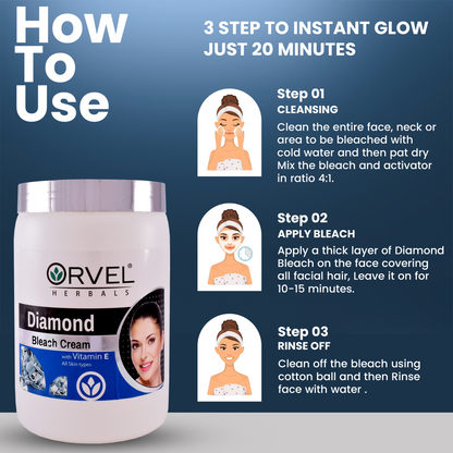 Diamond Bleach Cream (1,000ml)