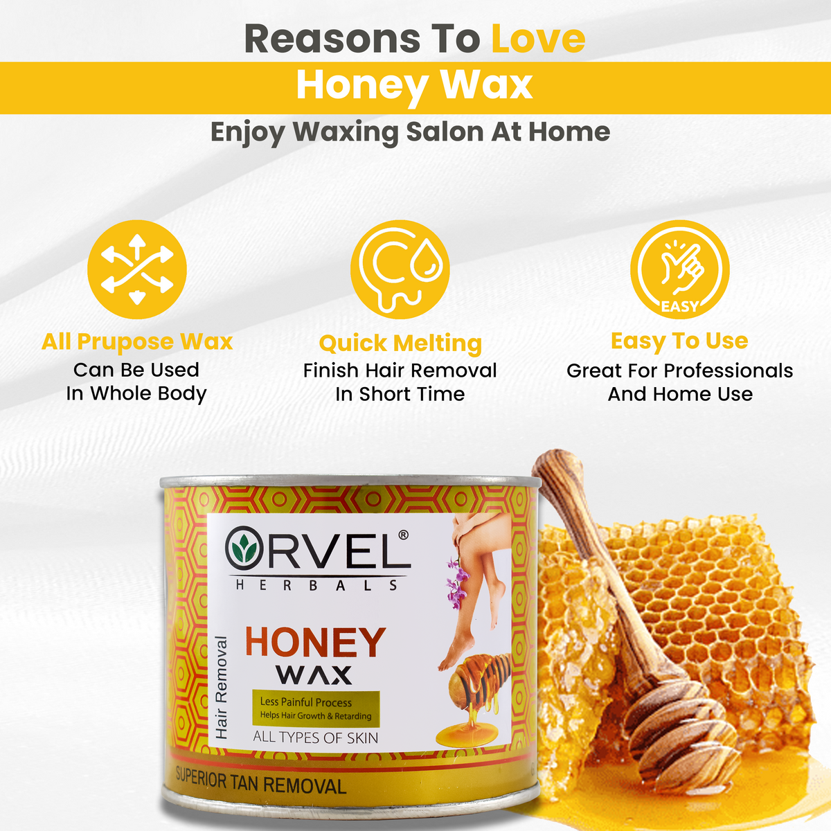 Honey Wax (600ml)