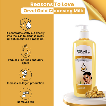 Gold Cleansing Milk (500ml)