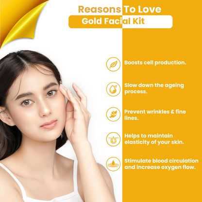 Gold Facial Kit (410ml)