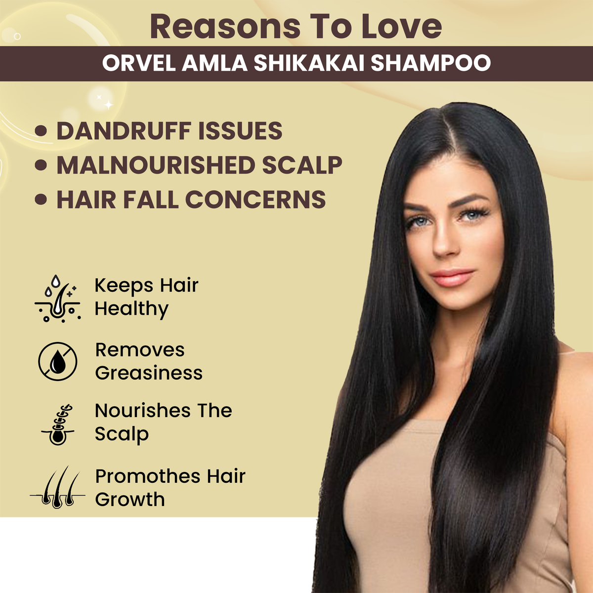 Amla Shikakai Shampoo (500ml)