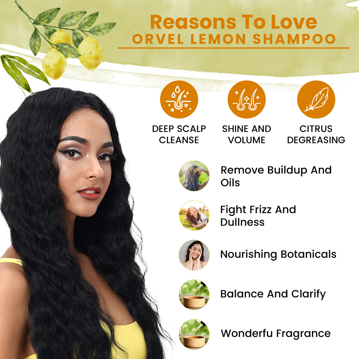 Lemon Shampoo (500ml)