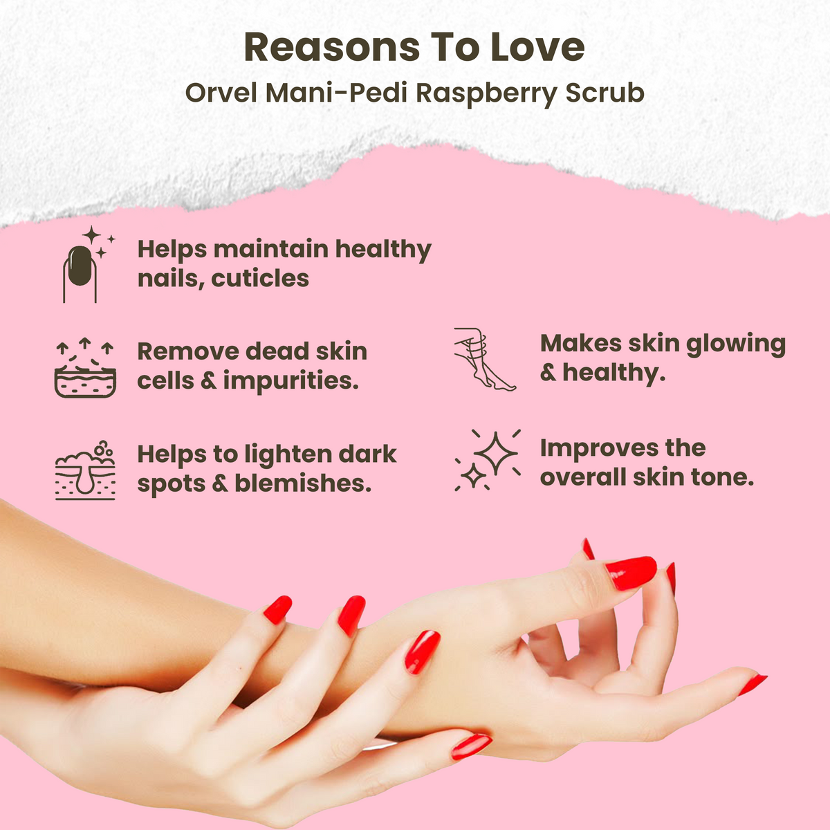 Mani-Pedi Raspberry Scrub