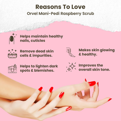 Mani-Pedi Raspberry Scrub