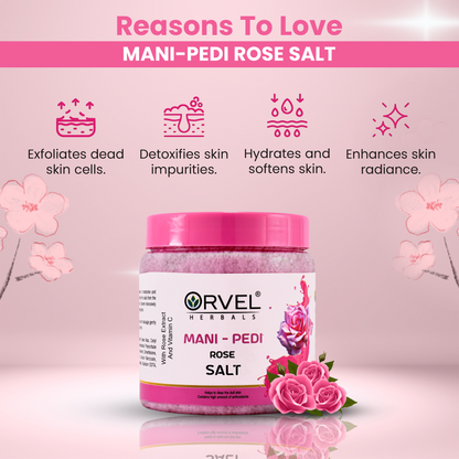 Mani-Pedi Rose Salt