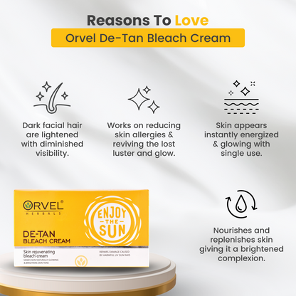 De-Tan Bleach Cream (300ml)