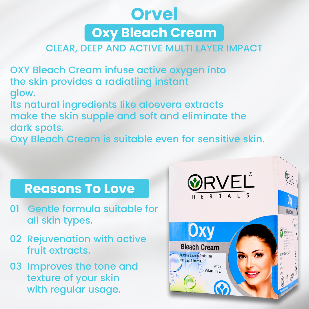 Oxy Bleach Cream (1,000ml)