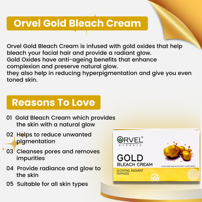 Gold Bleach Cream (300ml)