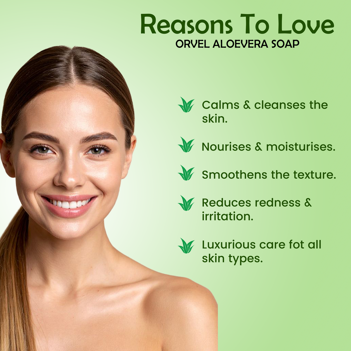 Aloevera Soap (70gm)