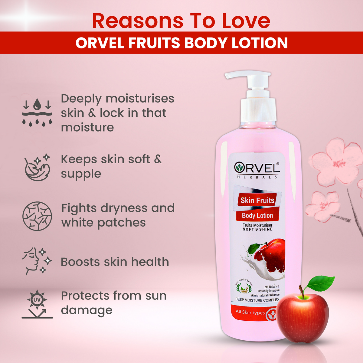 Fruits Body Lotion (500ml)
