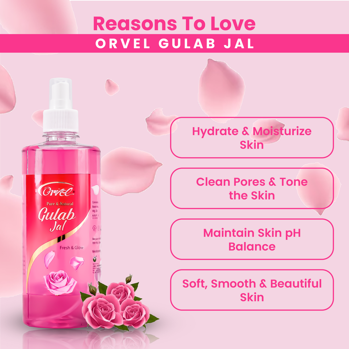 Rose Water | Gulab Jal (500ml)