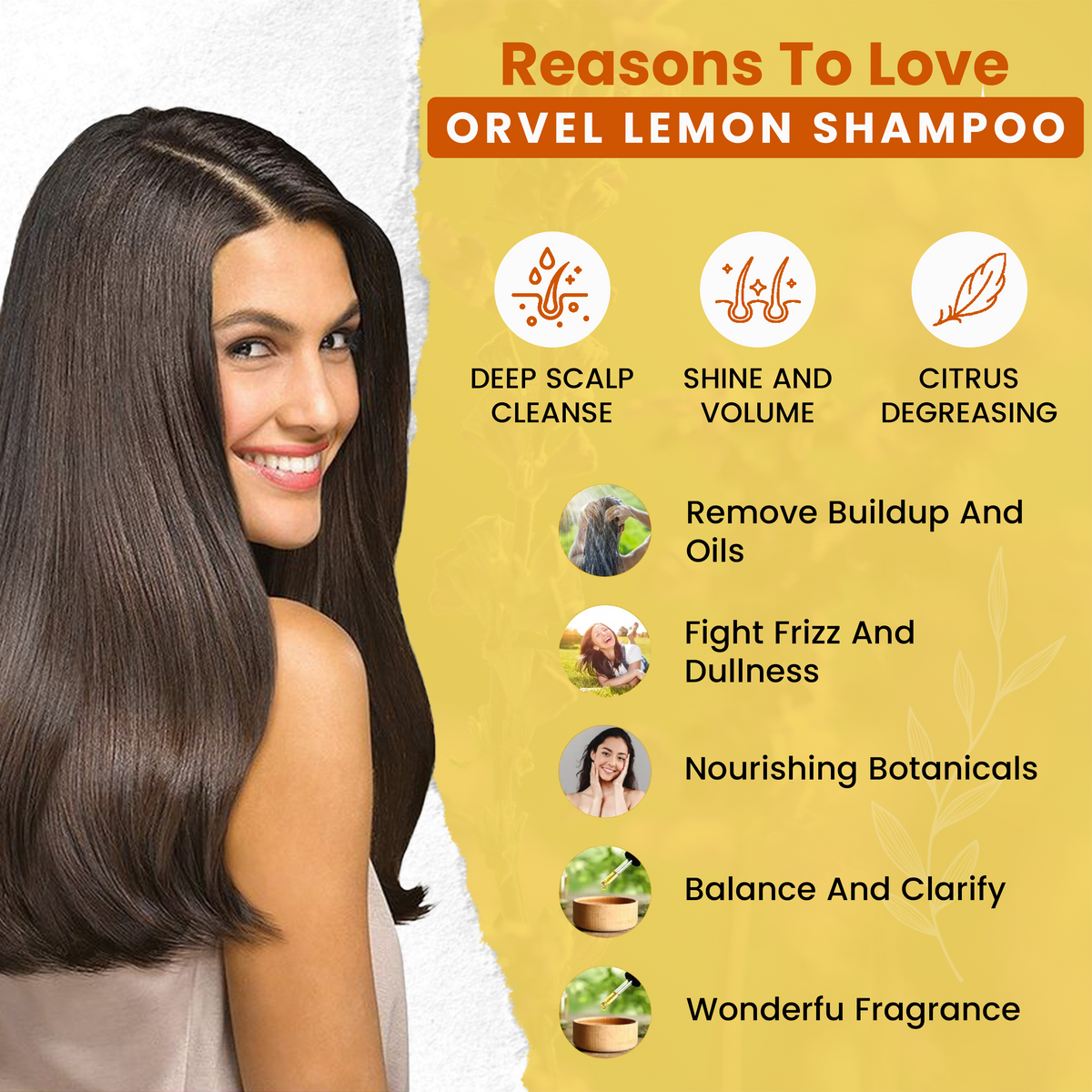Lemon Shampoo (200ml)