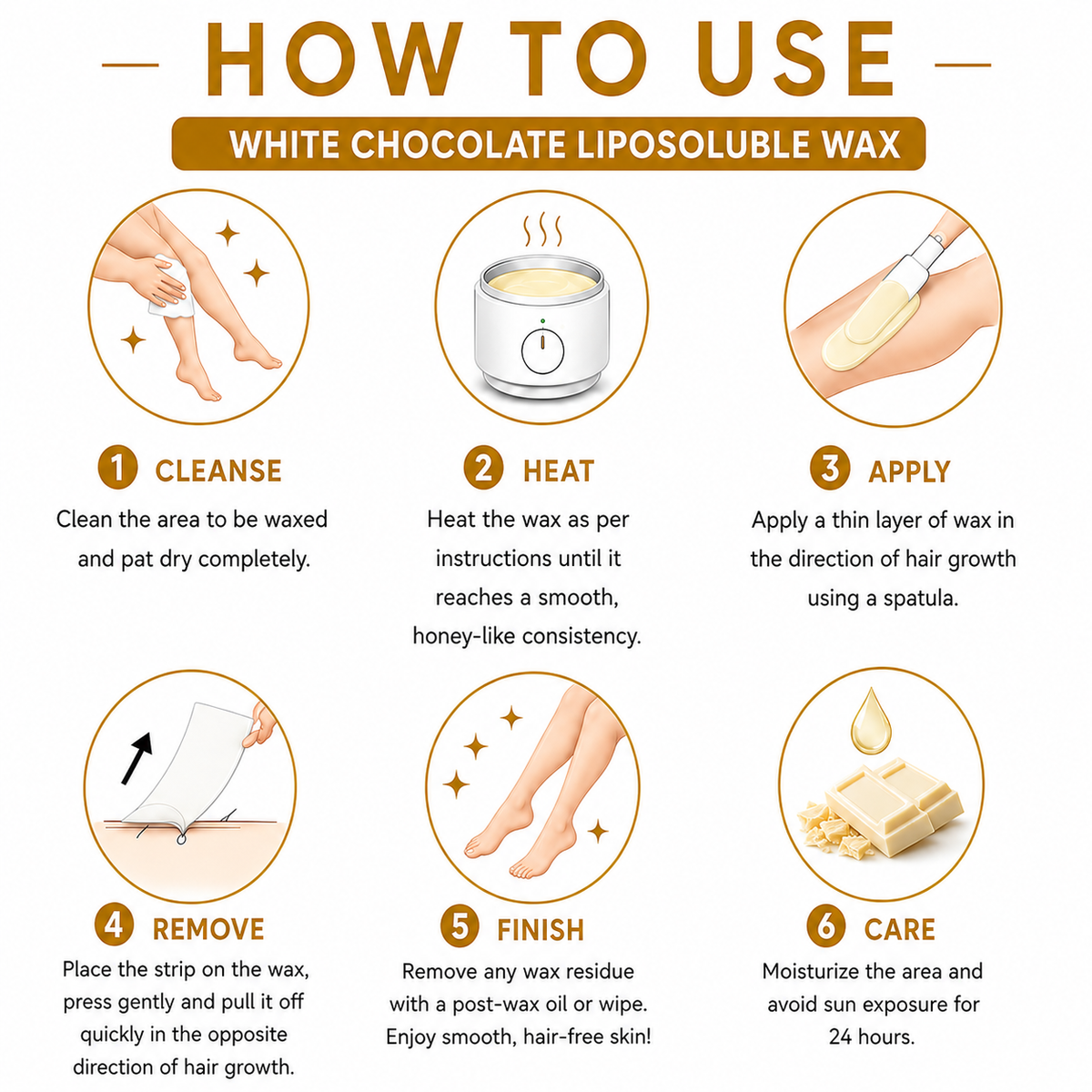 White Chocolate Liposoluble Wax