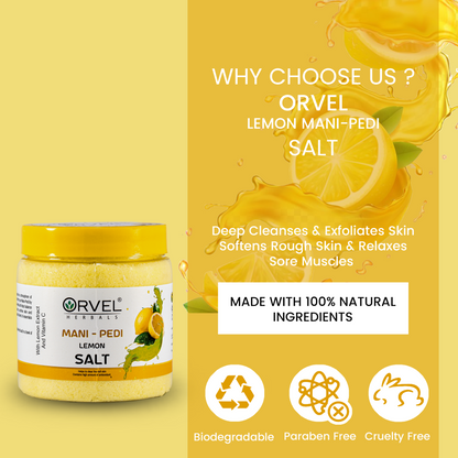Mani-Pedi Lemon Salt