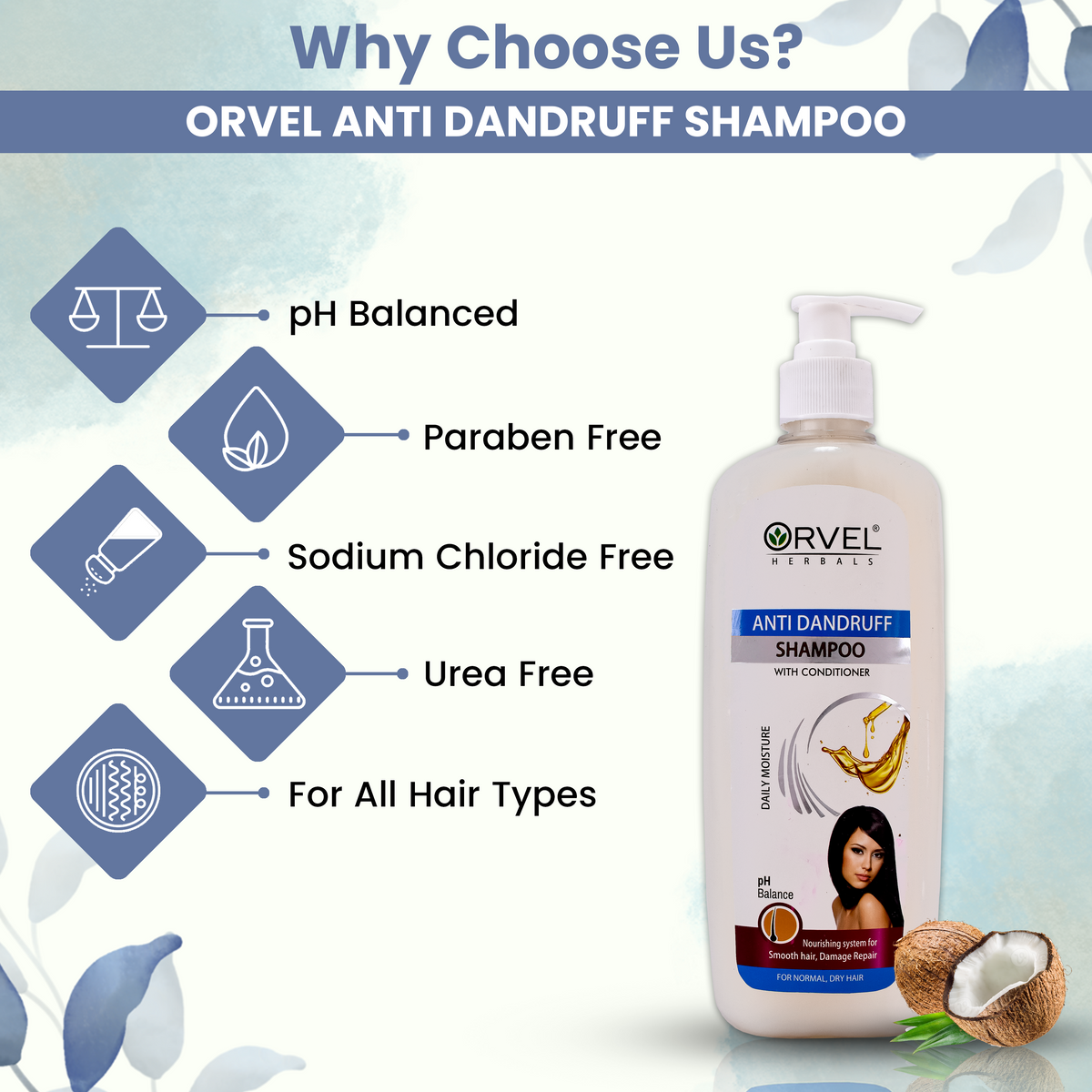 Anti Dandruff Shampoo (500ml)